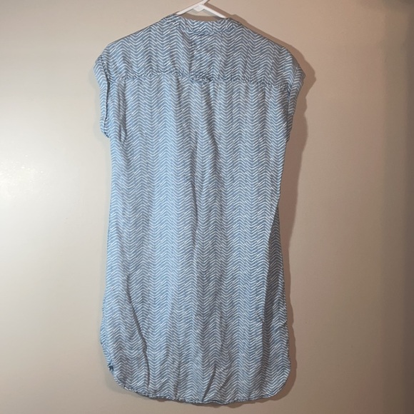 Vineyard Vines Margo Dress Chevron Print - Picture 2 of 4